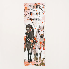 レッドフォレストの馬カスタムの両側 ヨガマット