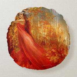 レッドフォレスト ラウンドクッション