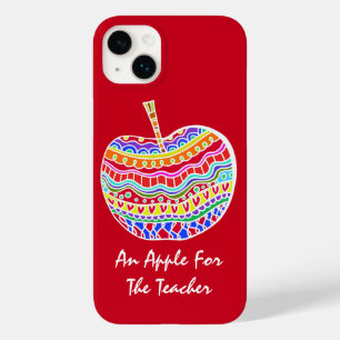 レッドフォークアートアップル先生 Case-Mate iPhone 14 PLUSケース