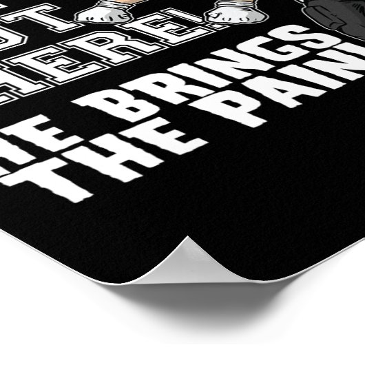 レッドフットボールの兄のスティーが俺の仲間だ ポスター (角)