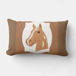 レッドフライトザハッピーホースリバーシブル ランバークッション