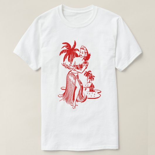レッドフラガールTシャツ Tシャツ (デザイン正面)