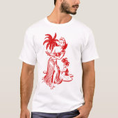 レッドフラガールTシャツ Tシャツ (正面)