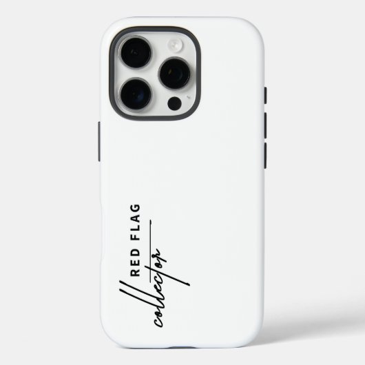 レッドフラグコレクター\ Case-Mate iPhoneケース (裏面)