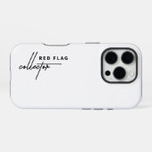レッドフラグコレクター\ iPhoneケース (裏面横)