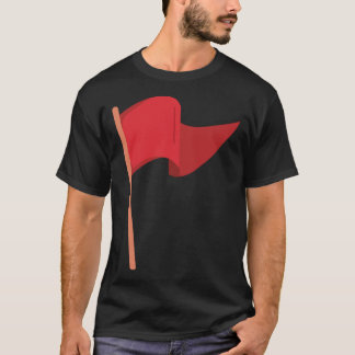 レッドフラグ・ミームの女の子 ヴィンテージ Tシャツ