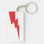 レッドフラッシュ稲妻ボルト キーホルダー (裏面)