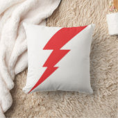 レッドフラッシュ稲妻ボルト クッション (ブランケット)