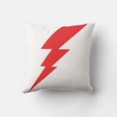 レッドフラッシュ稲妻ボルト クッション (裏面)