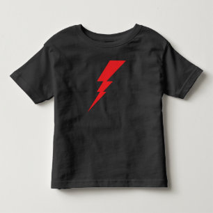 レッドフラッシュ稲妻ボルト トドラーTシャツ