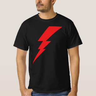 レッドフラッシュ稲妻ボルト Tシャツ