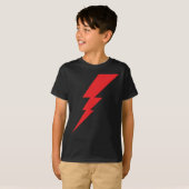レッドフラッシュ稲妻ボルト Tシャツ (正面フル)