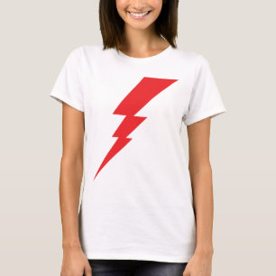 レッドフラッシュ稲妻ボルト Tシャツ