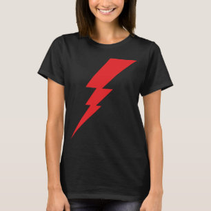 レッドフラッシュ稲妻ボルト Tシャツ