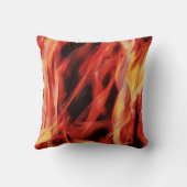 レッドフラムアンドファイアアート装飾用クッション クッション (裏面)