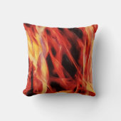レッドフラムアンドファイアアート装飾用クッション クッション (正面)