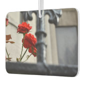 レッドフラワーアイアンゲートニューヨークシティフォトグラフィーNYC カーエアーフレッシュナー (左)