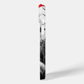 レッドフラワーオン白黒植物 Case-Mate iPhoneケース (裏面 / 左)