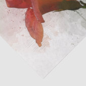 レッドフラワーズウォーター色アートデクページティッシュペーパー 薄葉紙 (詳細)