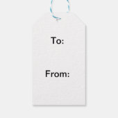 レッドフラワーズギフトラベル ギフトタグ (裏面)