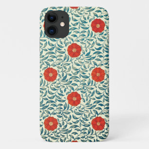 レッドフラワーパターンデザイン-1 iPhone / iPadケース 11 ケース