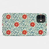 レッドフラワーパターンデザイン-1 iPhone / iPadケース Case-Mate iPhoneケース (裏面(横))