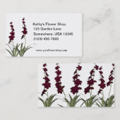 レッドフラワーフローリスト 名刺 (正面/裏面)