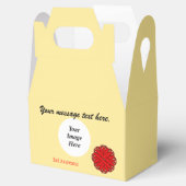 レッドフラワーリボンテンプレートby Kenneth Yoncich フェイバーボックス (オープン)