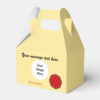 レッドフラワーリボンテンプレートby Kenneth Yoncich フェイバーボックス