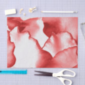 レッドフラワー花びら 薄葉紙 (クラフト)