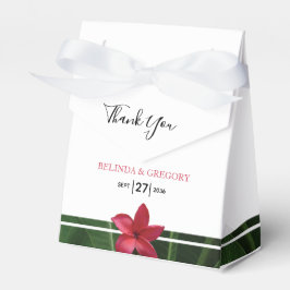 レッドフランジパニプルメリア結婚ズ フェイバーボックス