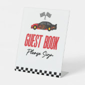 レッドフラームレースクーゲストブックパーティー 台座サイン (正面)