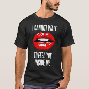レッドフルリップグラフィック悪女 Tシャツ