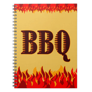 レッドフレイムスBBQレシピノート ノートブック