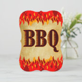 レッドフレイムズウェスタンBBQパーティー 招待状 (スタンド正面)