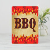 レッドフレイムズウェスタンBBQパーティー 招待状 (スタンド正面)