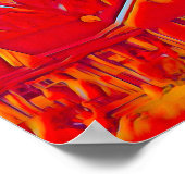 レッドフレーミングサバーブ ポスター (角)