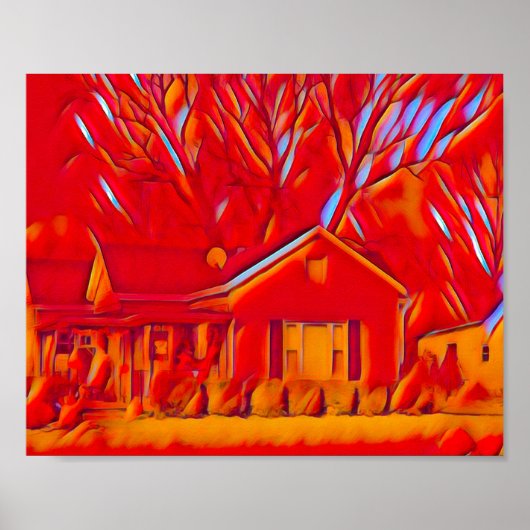 レッドフレーミングサバーブ ポスター (正面)