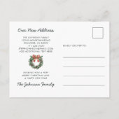 レッドフロントドアメリークリスマスニューホーム 案内ポストカード (裏面)