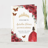 レッドフローラキンセアニェラプリンセスパドリノスイベント プログラム (正面)