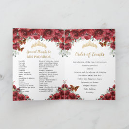 レッドフローラキンセアニェラプリンセスパドリノスイベント プログラム