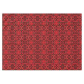 レッドフローラクリスマスホリデーテーブルクロス テーブルクロス (正面(横))