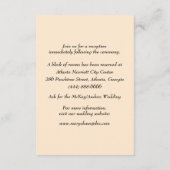 レッドフローラメイスン結婚・ジャース詳細 エンクロージャーカード (裏面)