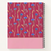 レッドフローラワイルドフラワーモンゴラムレシピ ノートブック (裏面)