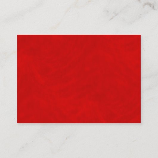 レッドフローラ結婚ゴシック遺産登録局 エンクロージャーカード (裏面)