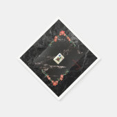 レッドフローラ麻雀紙プレート スタンダードカクテルナプキン (角)