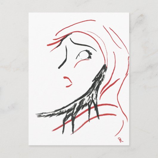 レッドフード&ウルフ ポストカード (正面)