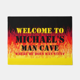 レッドフ改造レイムス – マンケーブ ドアマット