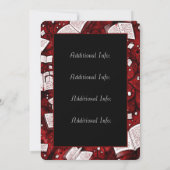 レッドブックの起動パーティー 招待状 (裏面)