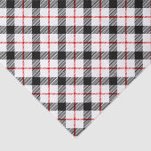 レッドブラックアンドホワイトプレイドホリデーティッシュペーパー 薄葉紙 (詳細)